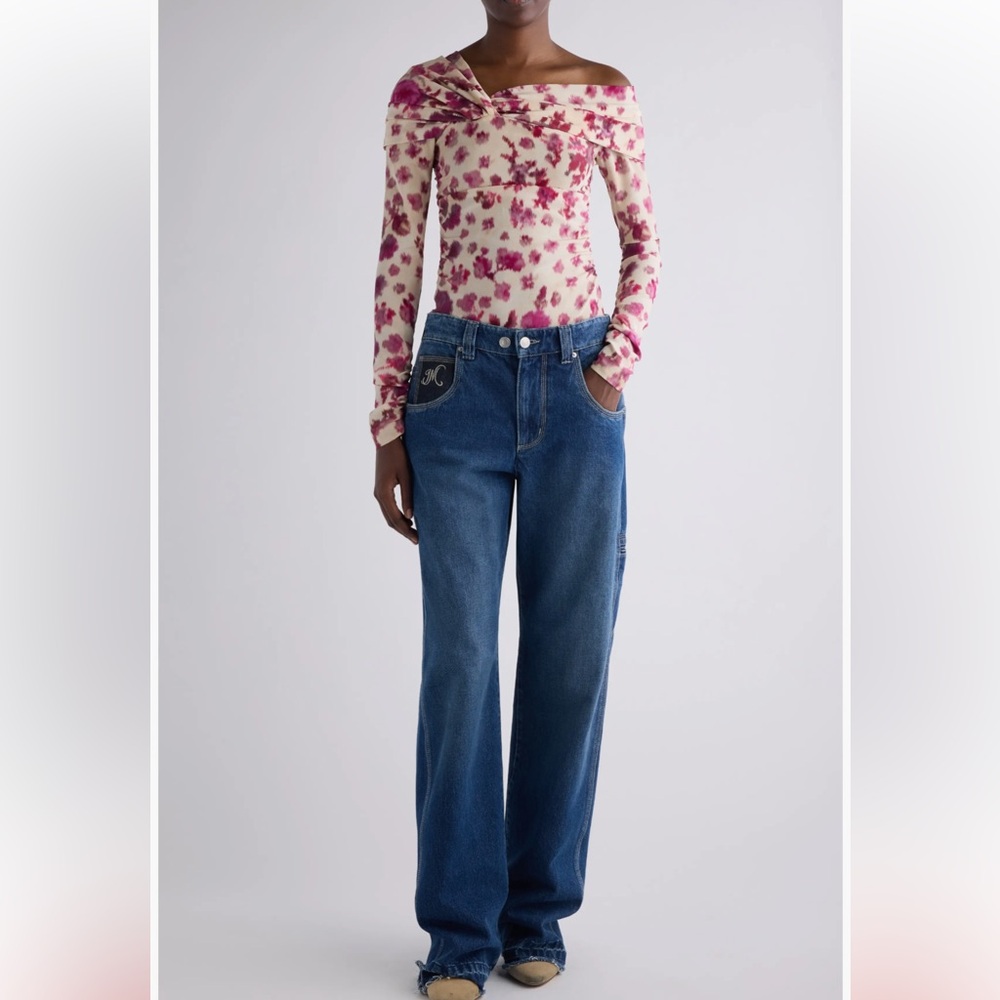 Danka Long Sleeve Stretch Silk Top
Isabel Marant - New - Designer Top
